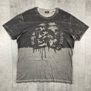 00s Y2k Diesel Graphic Tee Shirt